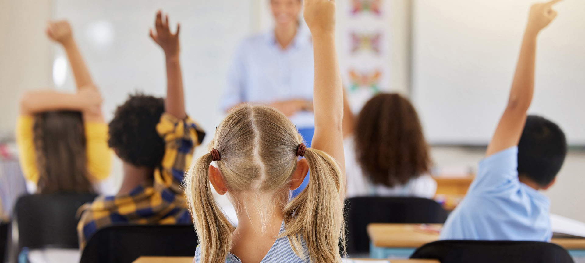 Children in classroom 