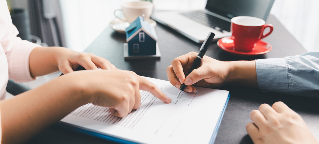 Image showing mortgage documentation